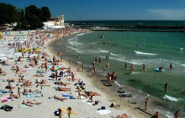 Arcadia Seaview Terrace Apartment Odessa Exterior photo